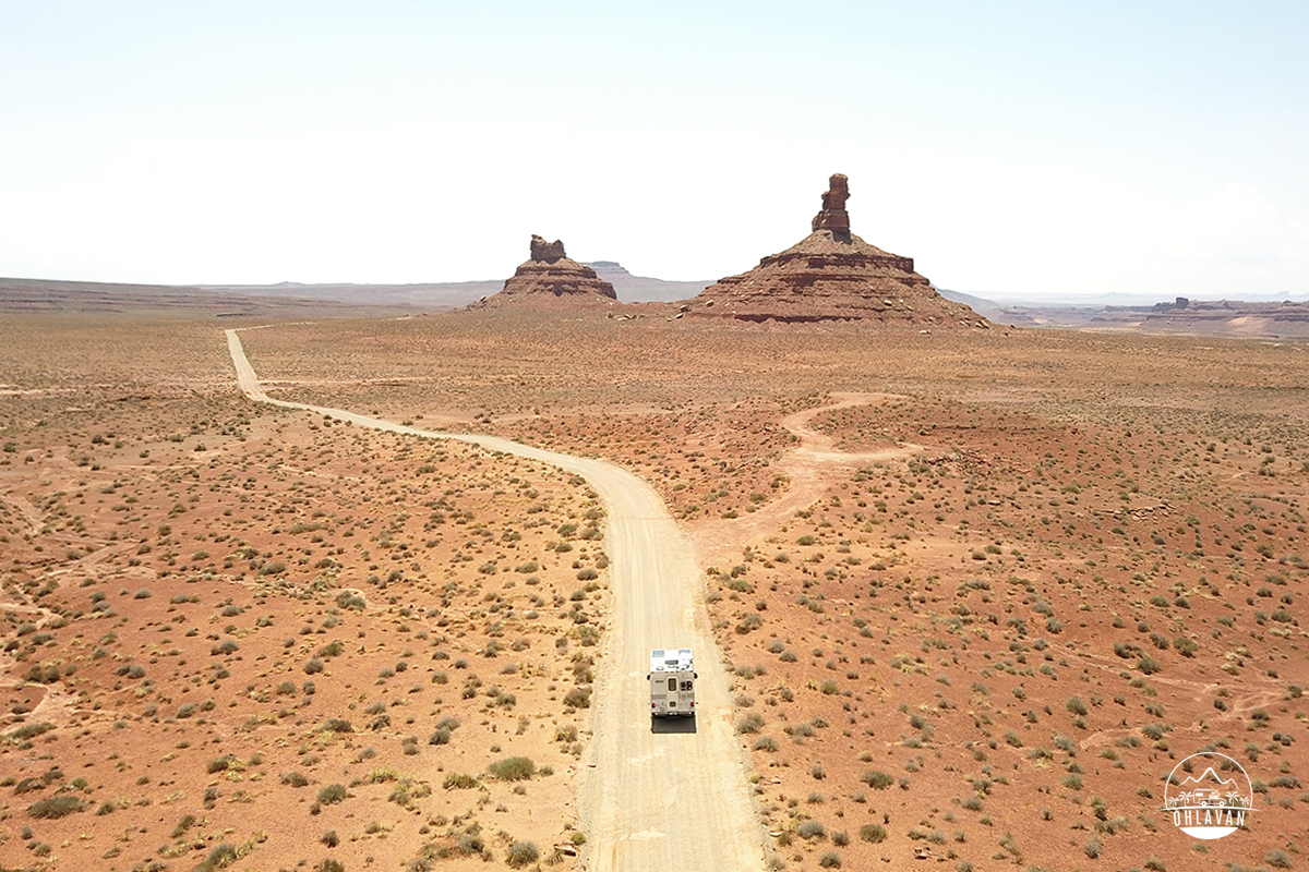 Ohlavan, truckcamper, roadtrip, Panamerican Highway, Panama to Alaska, Basque, Haitian, overland, adventure, USA, Unites States, Utah, Valley of the Gods, Monument Valley, Mexican Hut, Forrest Gump